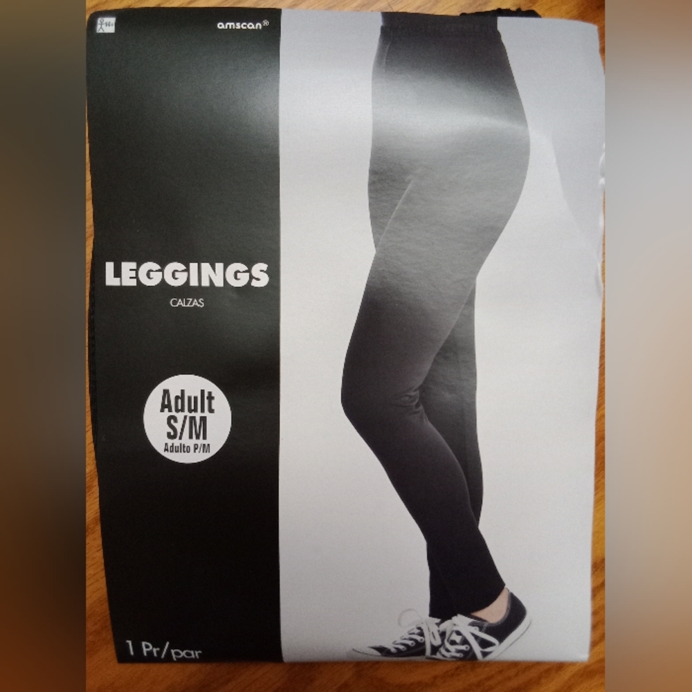 Adult Black Spandex Leggings